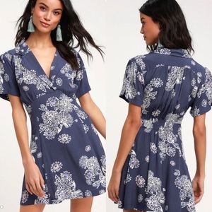 Free People Hawaiian mini dress S